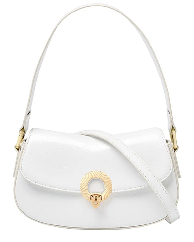 Adele Berto Leather Shoulder Bag