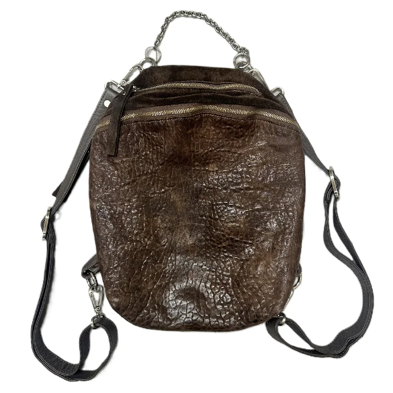 Backpack Leather By Daneilla Lehavi,Size: Medium