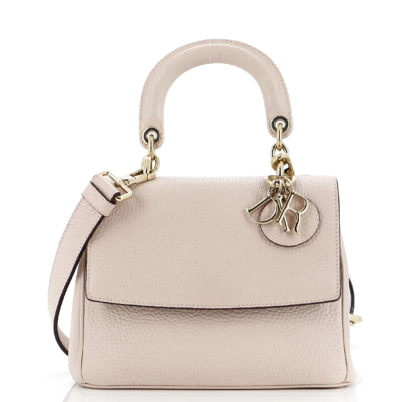 Be Dior Bag Pebbled Leather Small