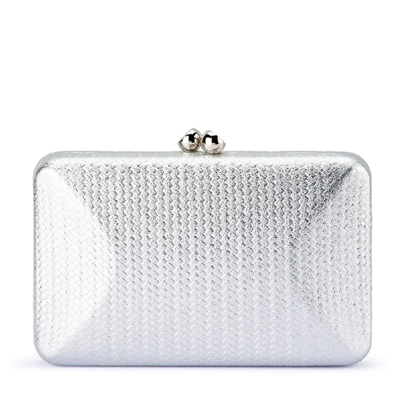 CHICA Metallic Textured Clutch