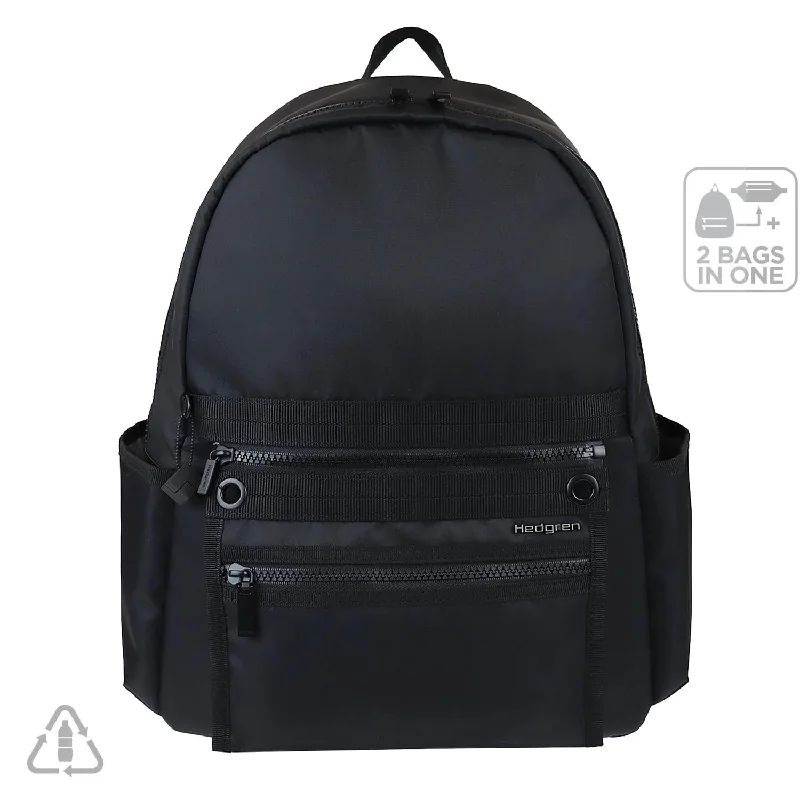 Cibola 2 In 1 Sustainably Made Backpack In Black