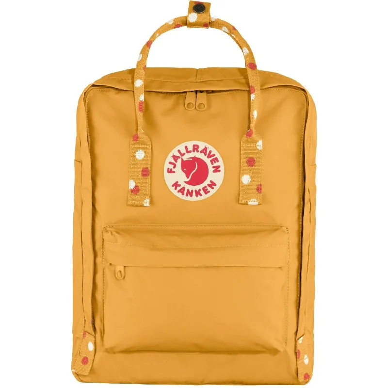 Classic Kanken Backpack In Ochre-Confetti Pattern