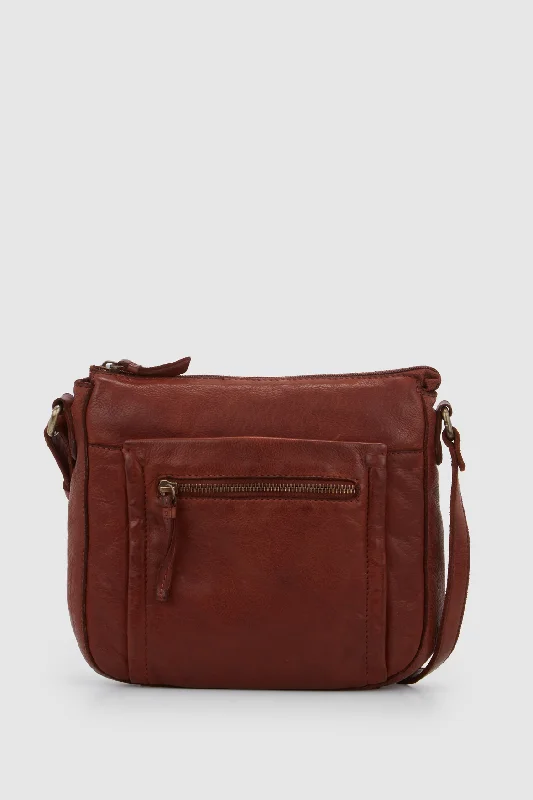 Alia Leather Crossbody Bag