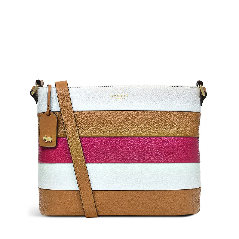 Farringdon Stripe - Small Ziptop Crossbody