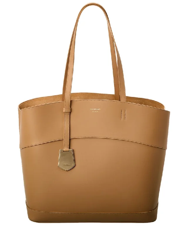 Ferragamo Charming Medium Leather Tote