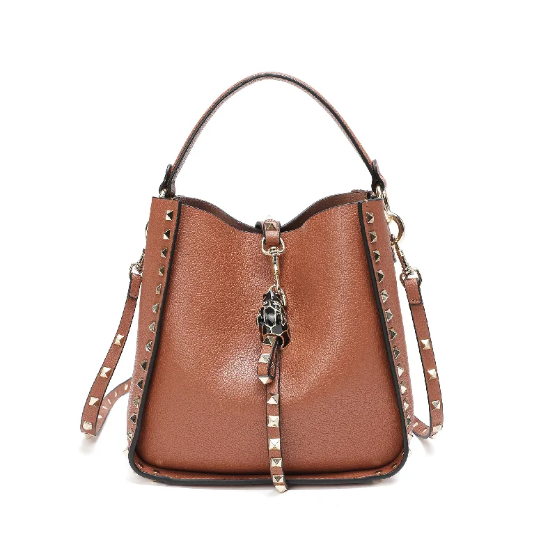 Full-Grain Leather Hobo/ Shoulder Bag