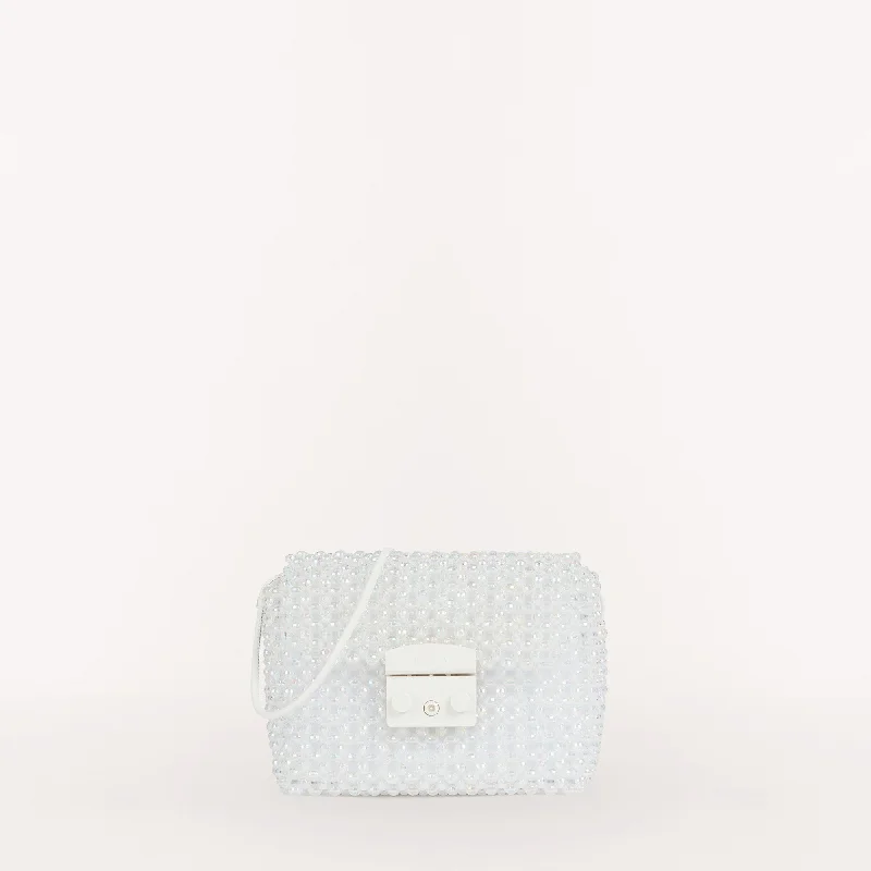 Furla Metropolis Crossbody Mini White