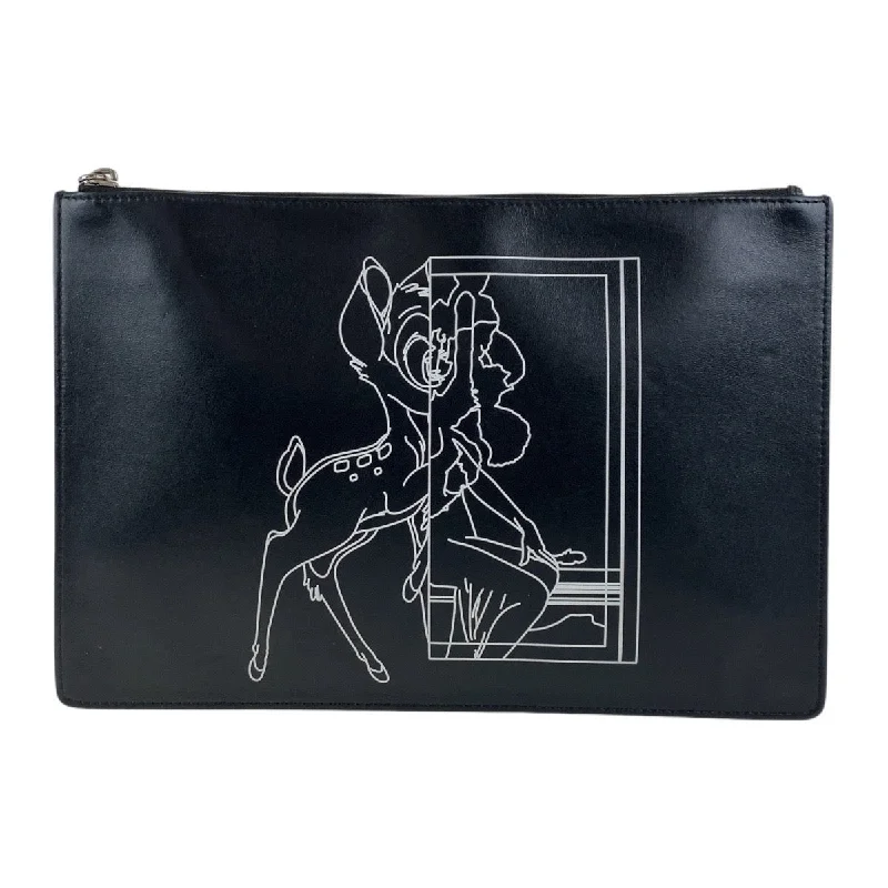 Givenchy Bambi Leather Clutch Bag