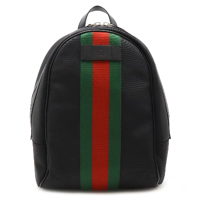 Gucci Techno Canvas Leather Backpack 630917