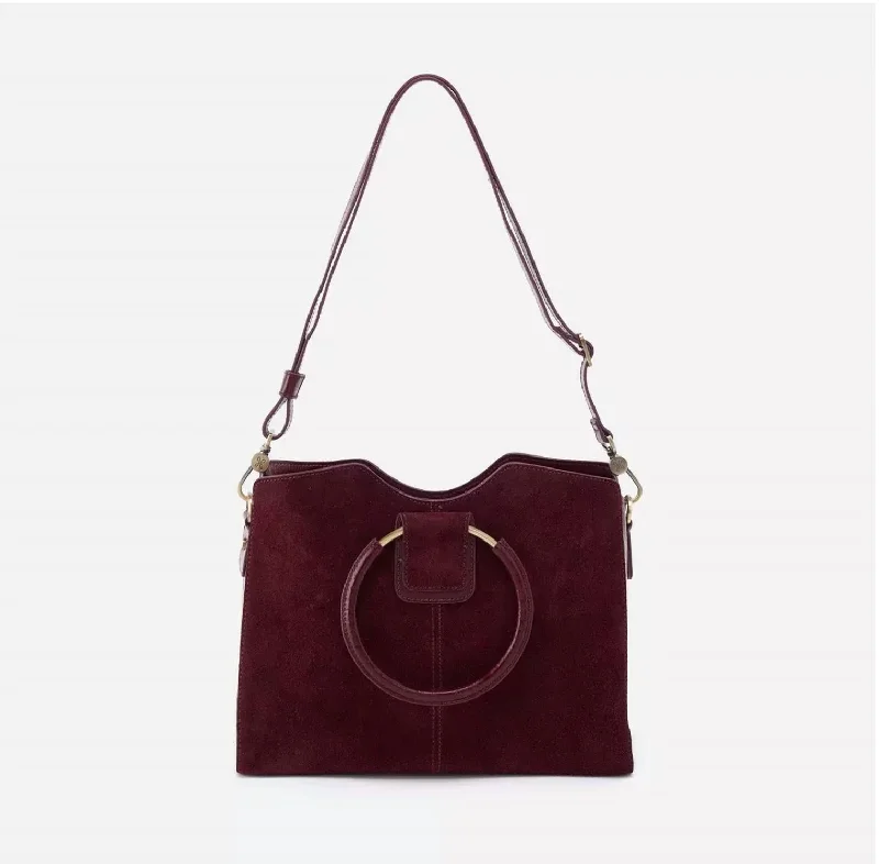 Heidi Satchel in Port Suede