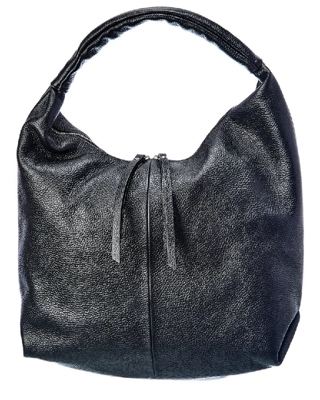 Italian Leather Hobo Bag