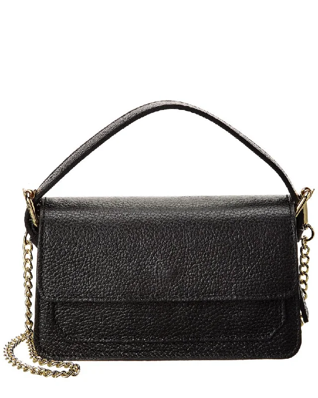 Italian Leather Top Handle Crossbody