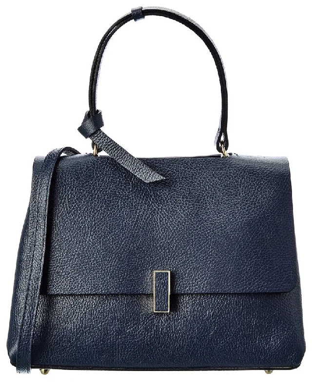 Italian Leather Top Handle Tote