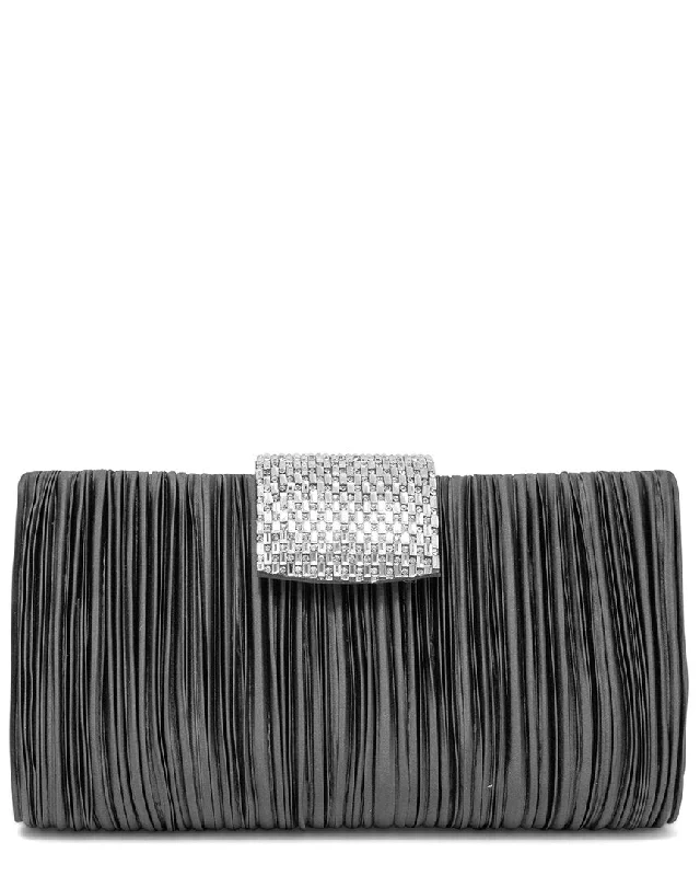 Jessica McClintock Elaina Satin Clutch