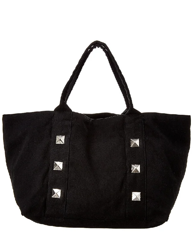 JET Exclusive Studded Canvas Tote