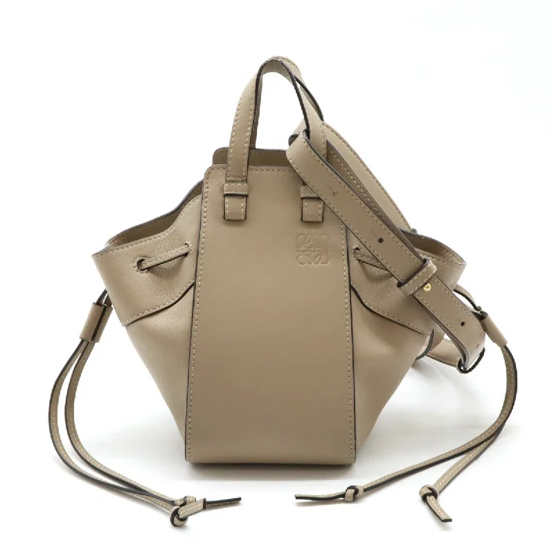 Loewe Leather Hammock Drawstring Handbag A538V07