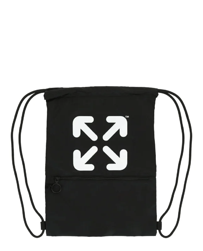 Logo Drawstring Backpack