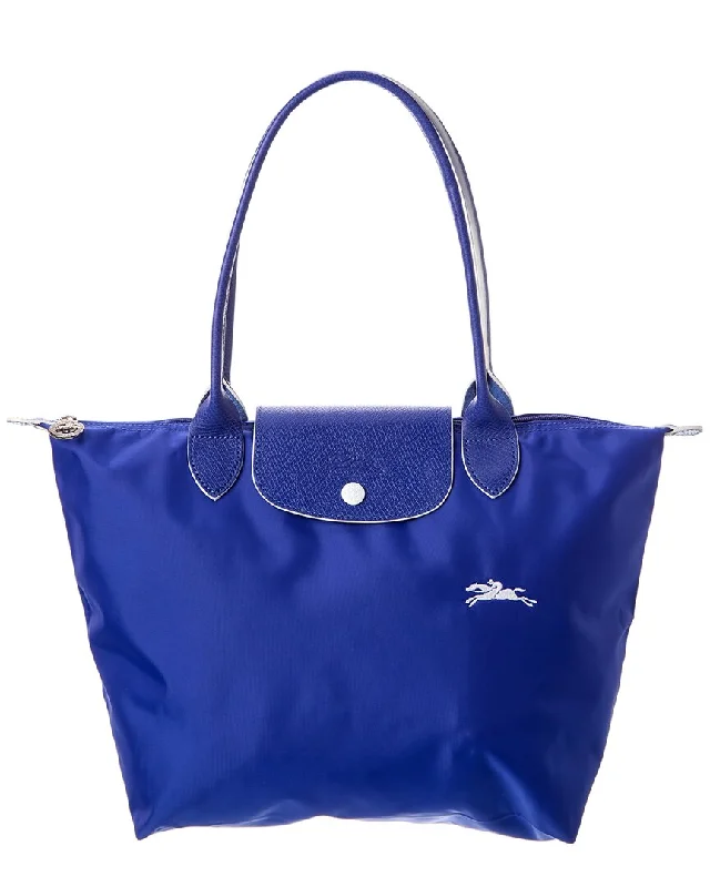 Longchamp Le Pliage Club Small Nylon Long Handle Tote