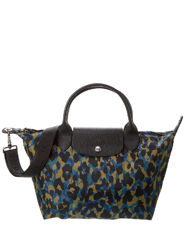 Longchamp Le Pliage Small Nylon Short Handle Tote