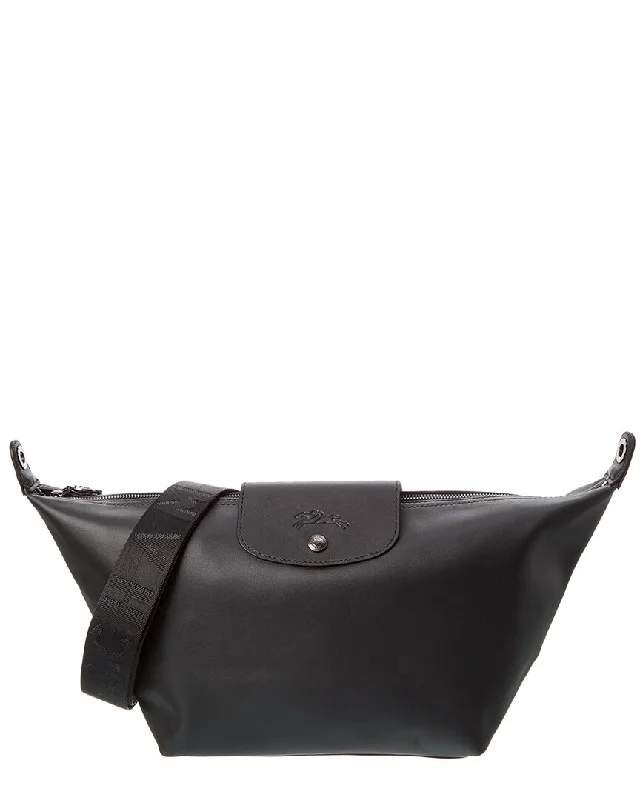 Longchamp Le Pliage X-Large Leather Backpack