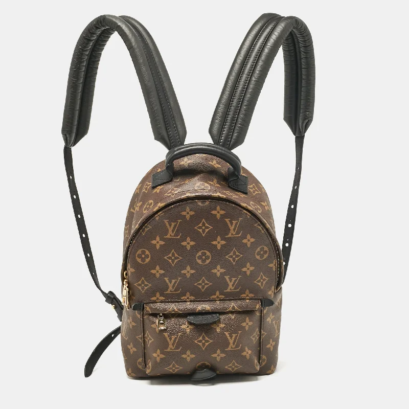 Louis Vuitton Black Monogram Canvas Palm Springs Pm Backpack