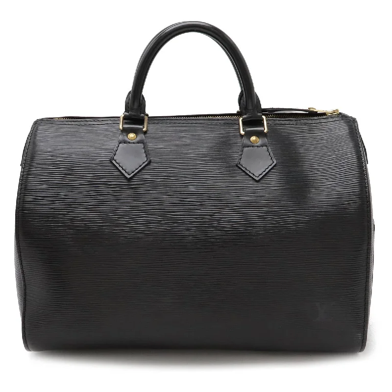 Louis Vuitton Epi Speedy 30 Handbag Black