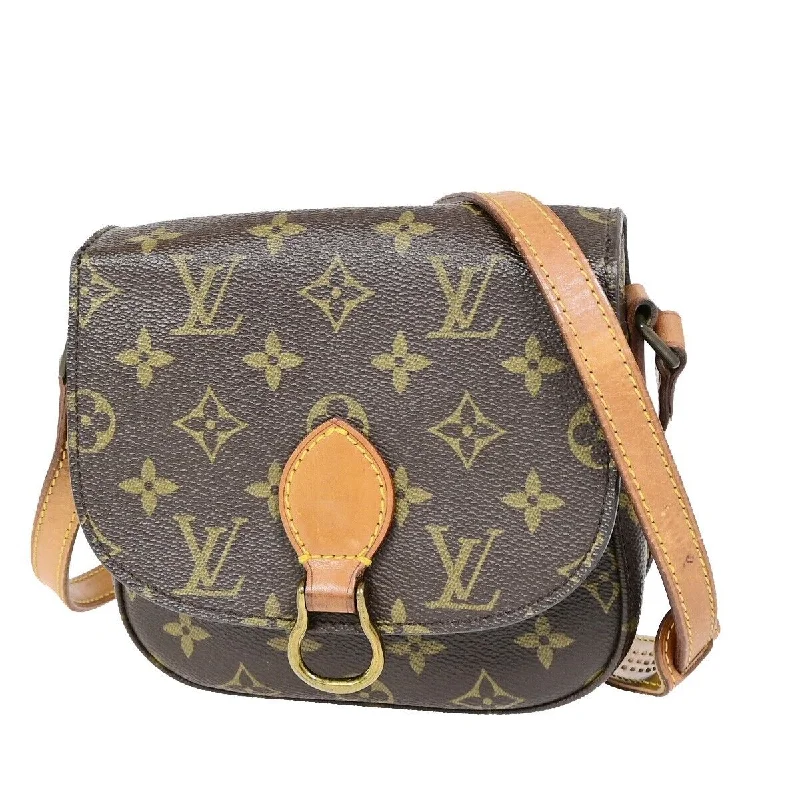 Louis Vuitton Saint Cloud  Canvas Shoulder Bag (Pre-Owned)