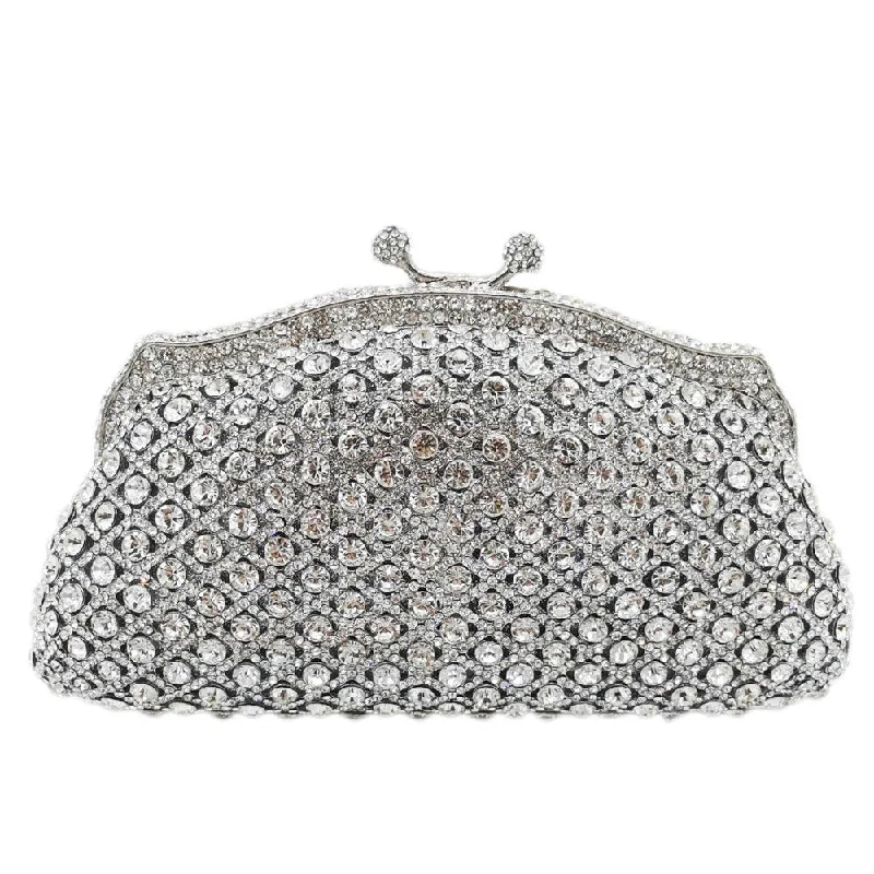 Luxy Moon Dazzling Evening Crystal Clutch Bags