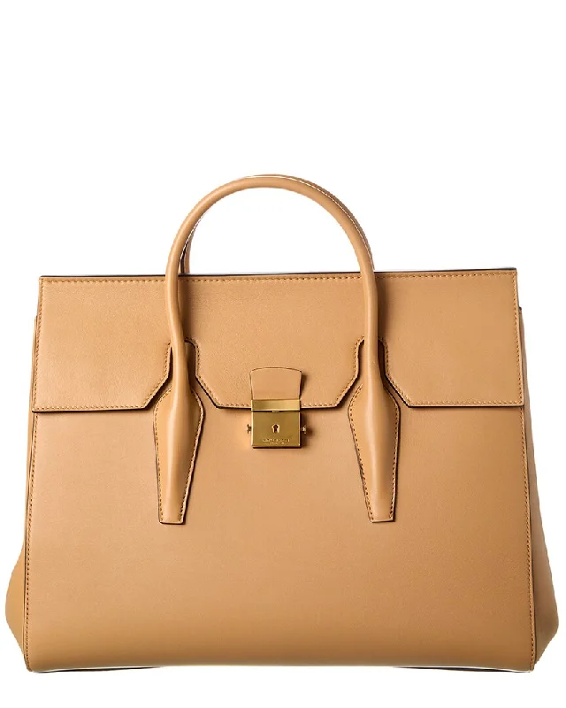 Michael Kors Collection Leather Weekender Bag