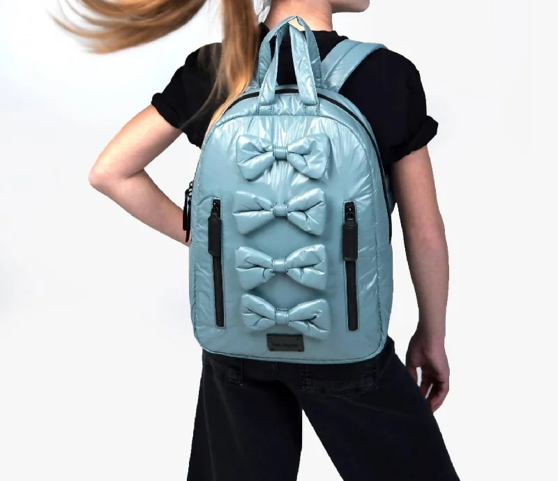 Midi Bows Backpack In Mirage