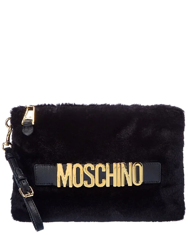 Moschino Logo Lettering Pouch