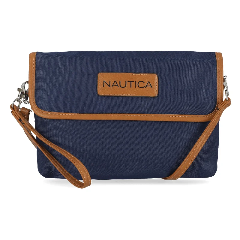 Nautica Womens Nylon Mini Wallet Bag