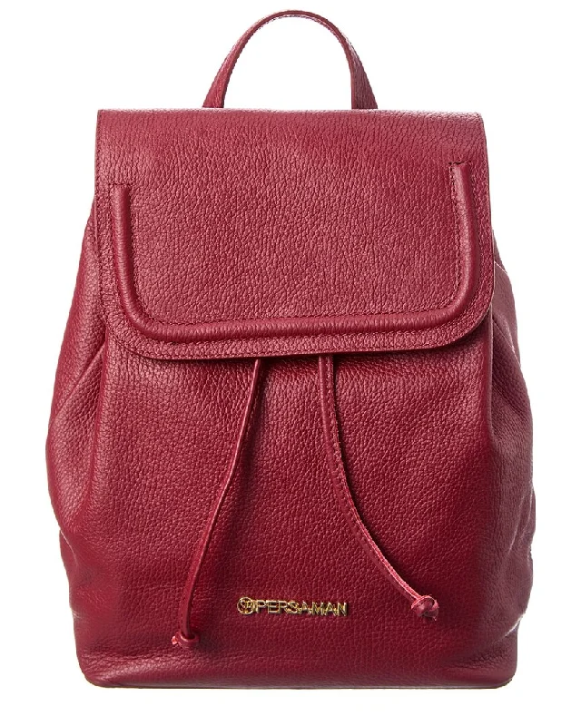 Persaman New York Camille Leather Backpack