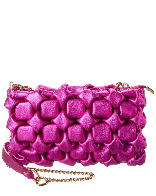 Persaman New York Lucille Leather Clutch