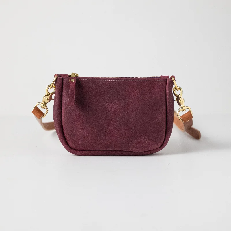 Purple Kodiak Mini Crossbody Bag