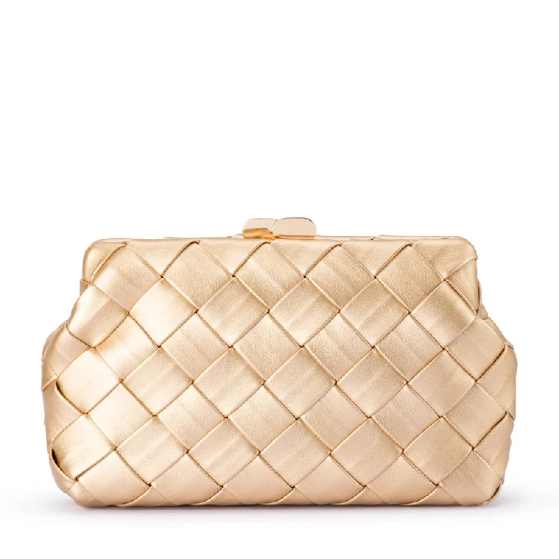 QUINN Woven Clutch