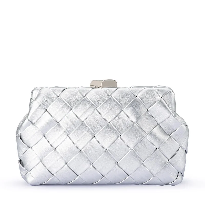 QUINN Woven Clutch