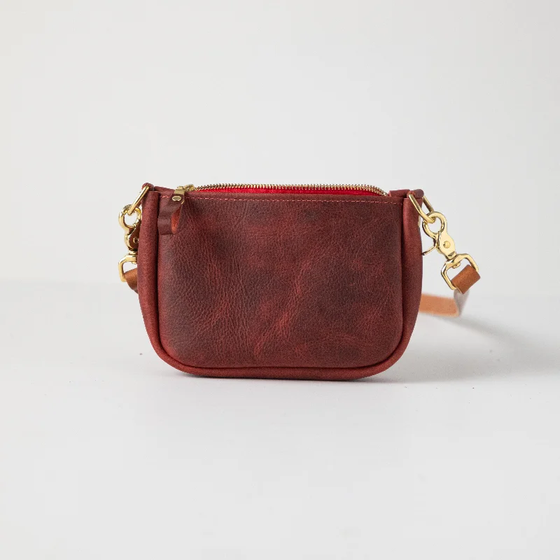 Red Kodiak Mini Crossbody Bag