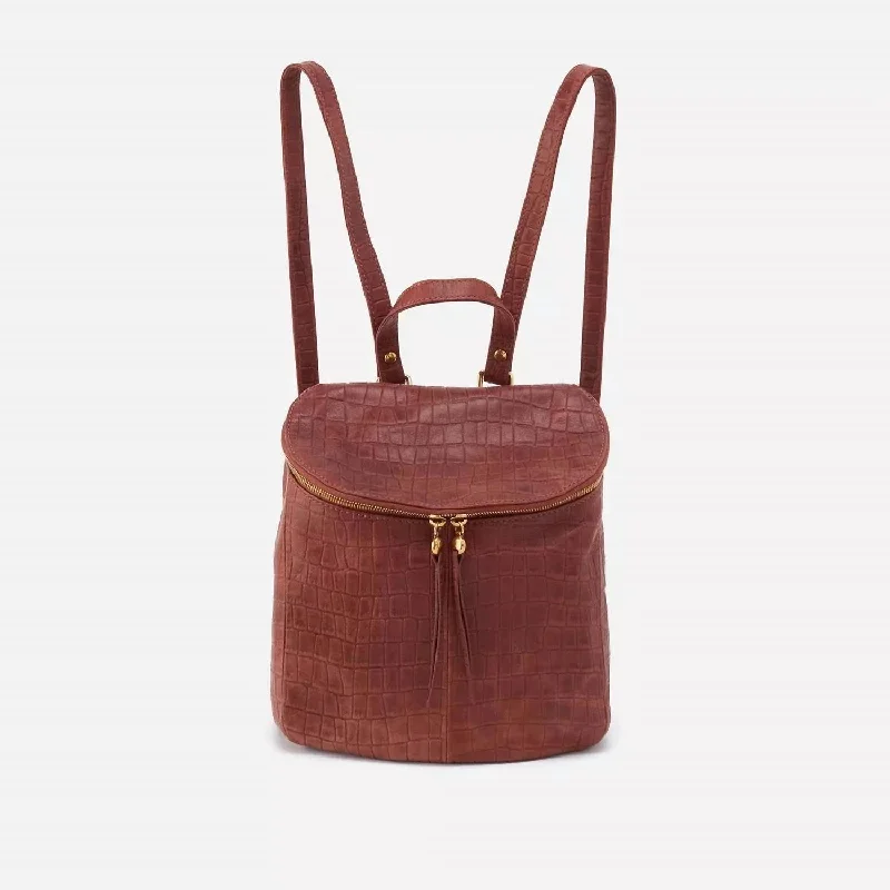 River Backpack Bag in Brandy