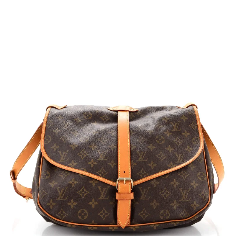 Saumur Handbag Monogram Canvas 35