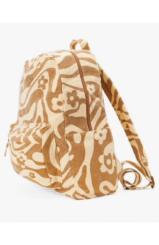 Schools Out Canvas Backpack In Cider