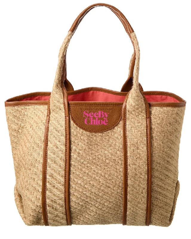 See by Chloé Laetizia Small Jute Tote