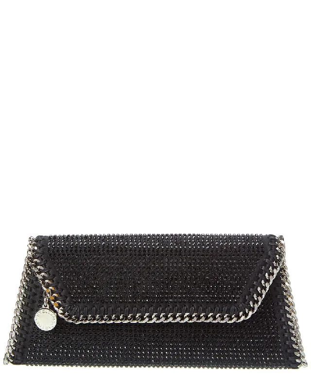 Stella McCartney Falabella Crystal Hotfix Clutch