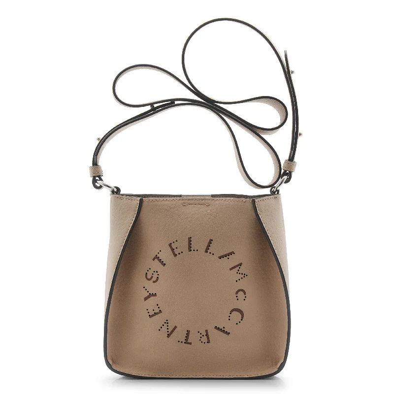 Stella McCartney Logo Vegan Leather Mini Tote