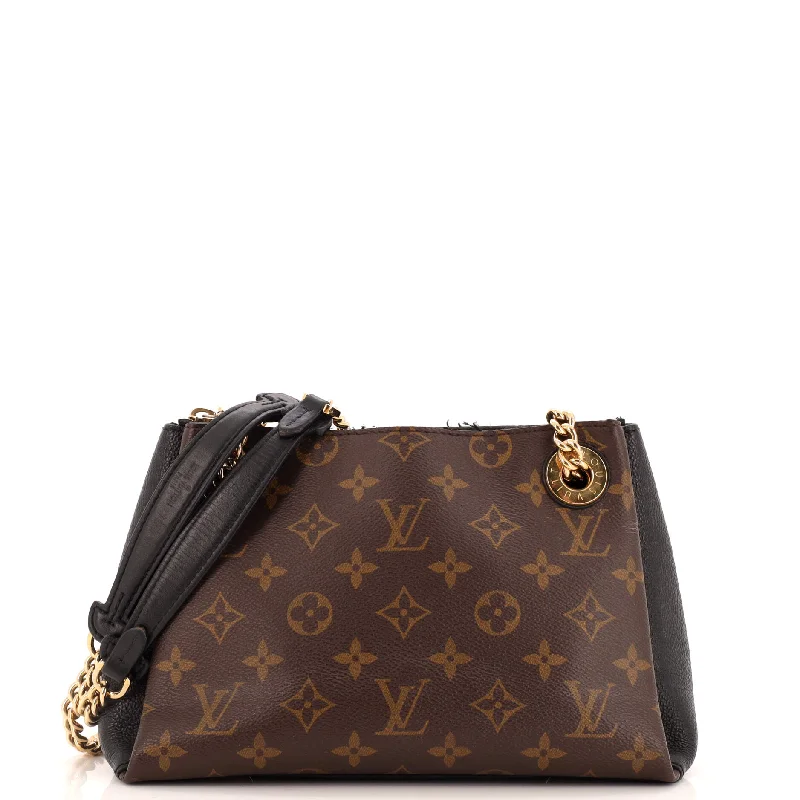 Surene Handbag Monogram Canvas with Leather BB