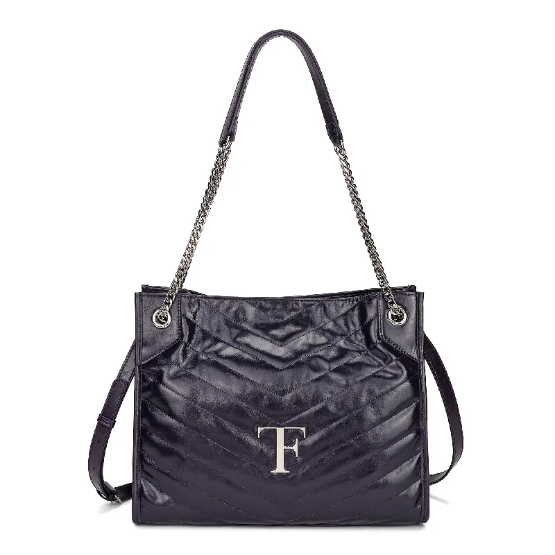 Tiffany & Fred Oil-Waxed Leather Tote Bag