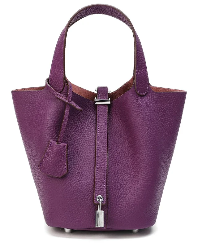 Tiffany & Fred Soft Leather Top Handle Bag