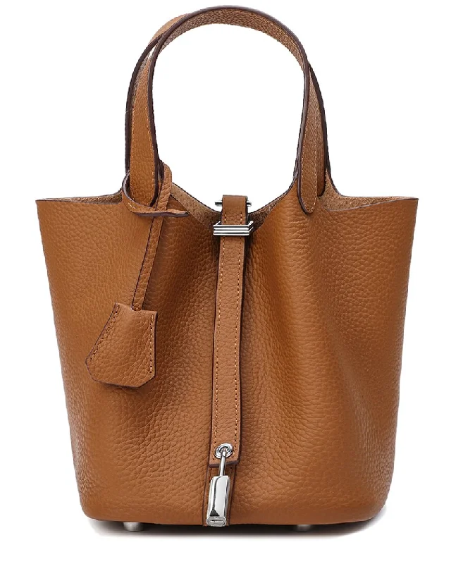 Tiffany & Fred Soft Leather Top Handle Bag