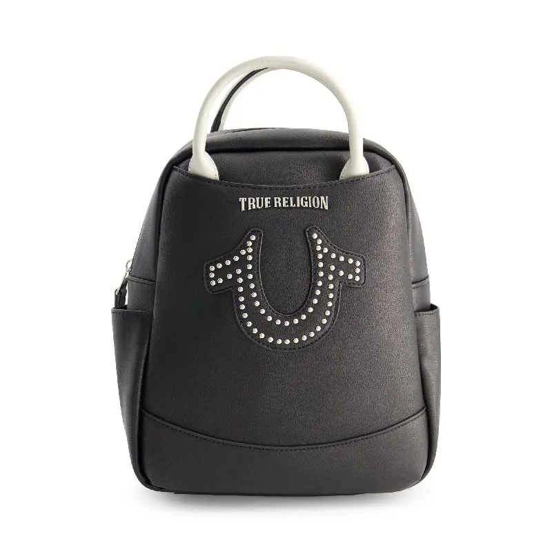 True Religion Studded Horseshoe Mini Backpack