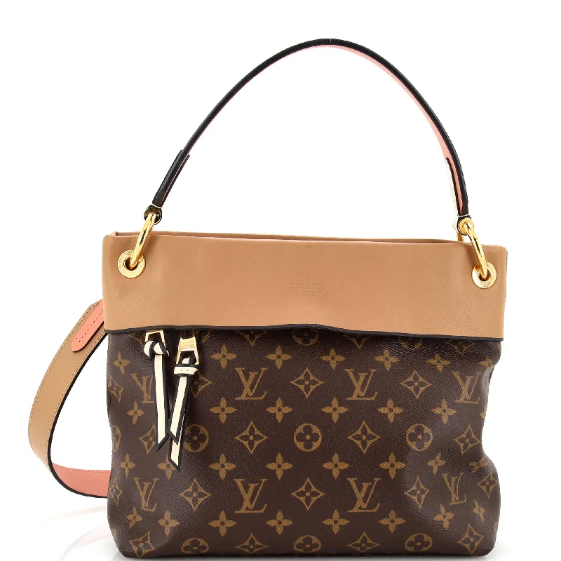 Tuileries Besace Bag Monogram Canvas with Leather